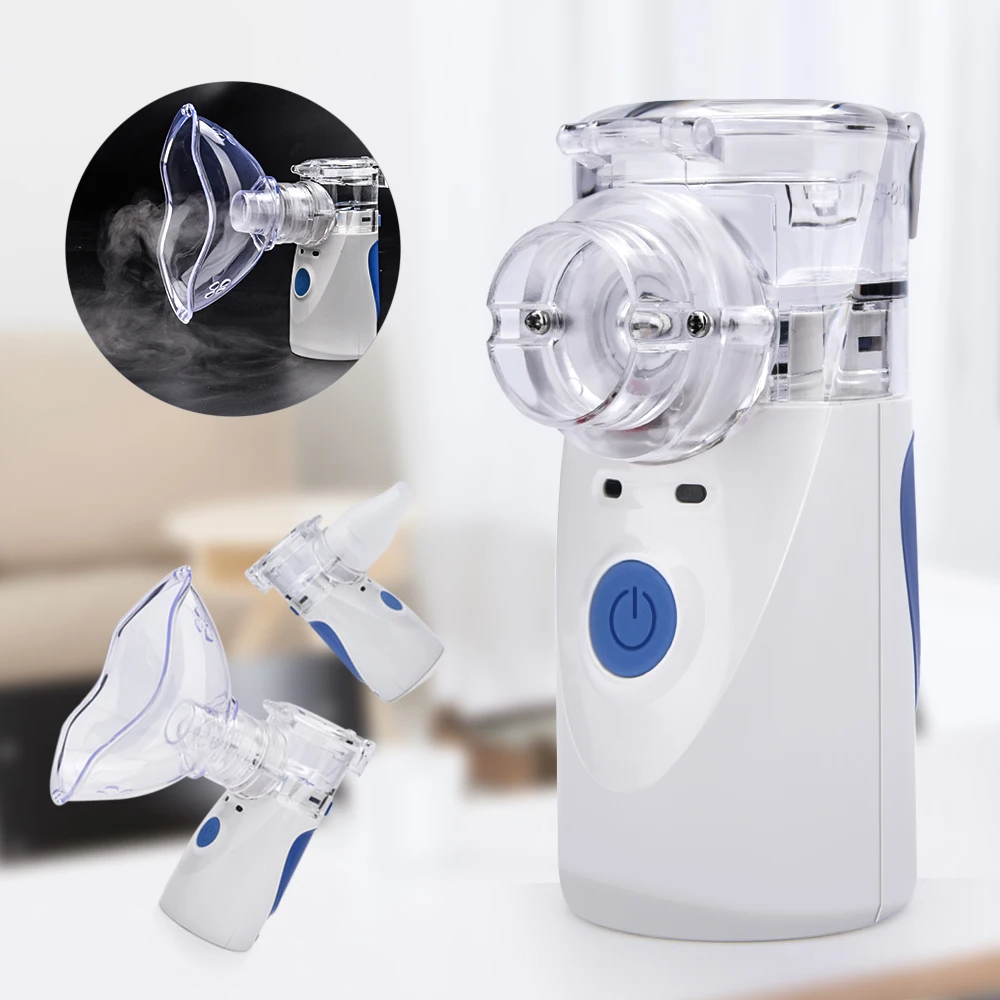 Portable Handheld Mesh Nebulizer Silent 2 Gear Adjustable USB Rechargeable Air Humidifier Mini Atomizer Inhalator Adult Children
Portable Handheld Mesh Nebulizer Silent 2 Gear Adjustable USB Rechargeable Air Humidifier Mini Atomizer Inhalator Adult Children