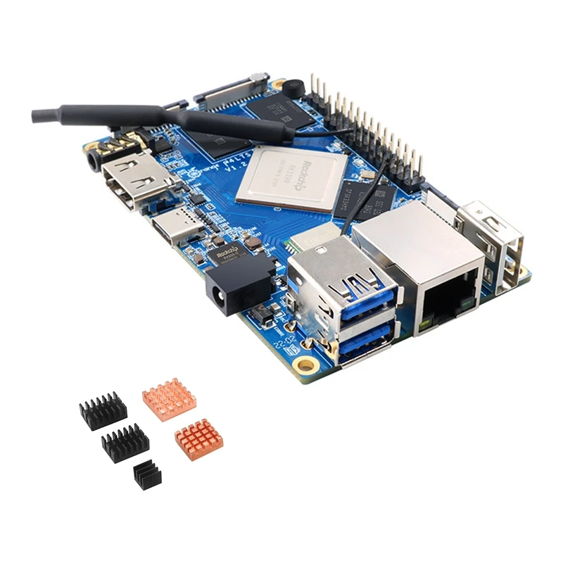 Для Orange Pi 4 LTS + радиатор 4 Гб DDR4 16 Гб EMMC RK3399 Wifi + BT5.0 Gigabit Ethernet работает на Android Ubuntu Debian OS
Для Orange Pi 4 LTS + радиатор 4 Гб DDR4 16 Гб EMMC RK3399 Wifi + BT5.0 Gigabit Ethernet работает на Android Ubuntu Debian OS