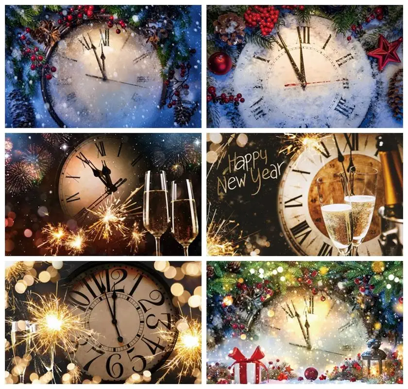 Laeacco Clock New Year Christmas Ball Star Party Photophone Photo Backgrounds Photography Backdrops for Photo Studio Photozone
Laeacco Clock New Year Christmas Ball Star Party Photophone Photo Backgrounds Photography Backdrops for Photo Studio Photozone
