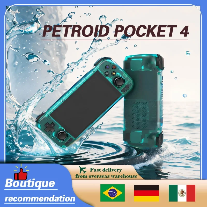 Портативная игровая консоль Retroid Pocket 4 RP4 5000 мАч Android 13 4G + 128G 7-дюймовый сенсорный