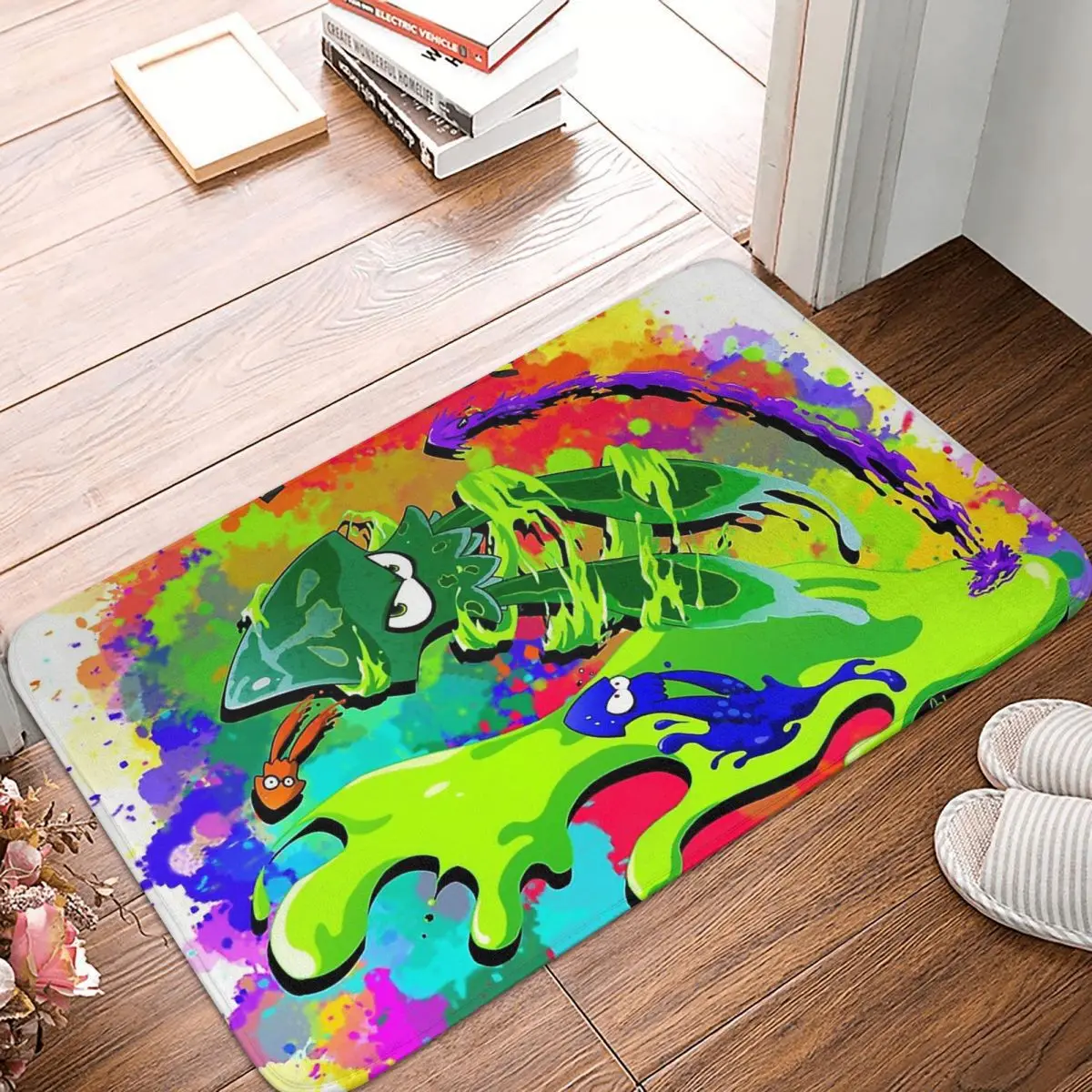 Splatoon Game Bathroom Mat Lets Get Kracken Doormat Kitchen Carpet Balcony Rug Home Decor
Splatoon Game Bathroom Mat Lets Get Kracken Doormat Kitchen Carpet Balcony Rug Home Decor