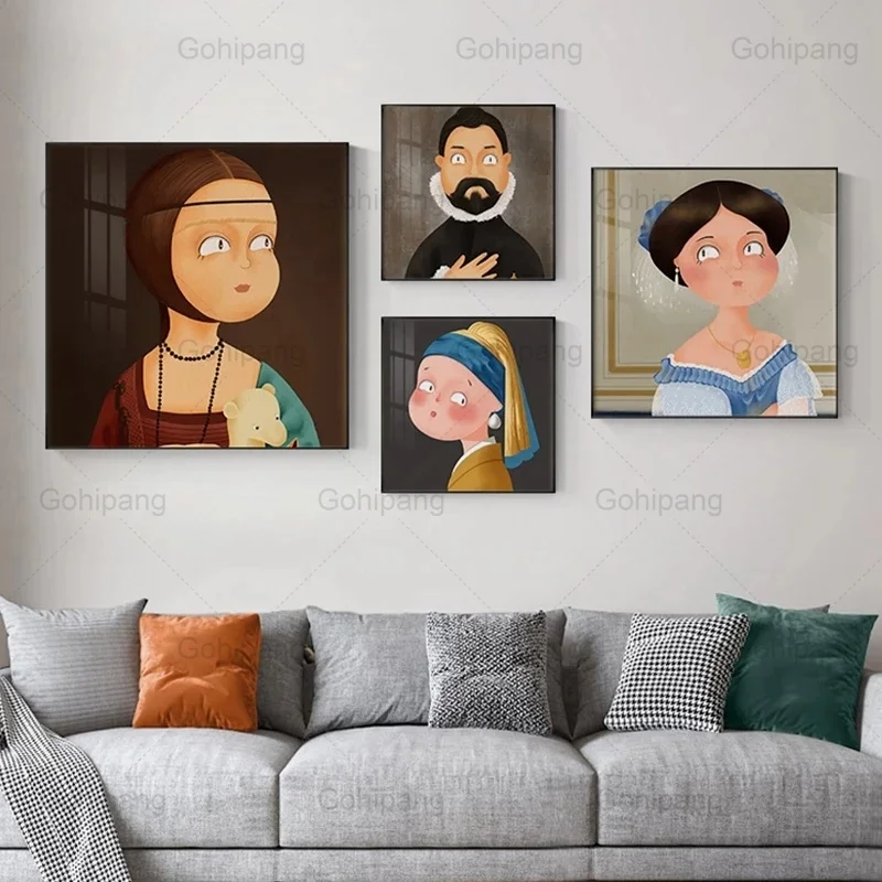 Cartoon Modern Famous Painting Avatar Canvas Painting Home Vintage Poster and Prints Wall Art Decorative Picture for Living Room
Cartoon Modern Famous Painting Avatar Canvas Painting Home Vintage Poster and Prints Wall Art Decorative Picture for Living Room
