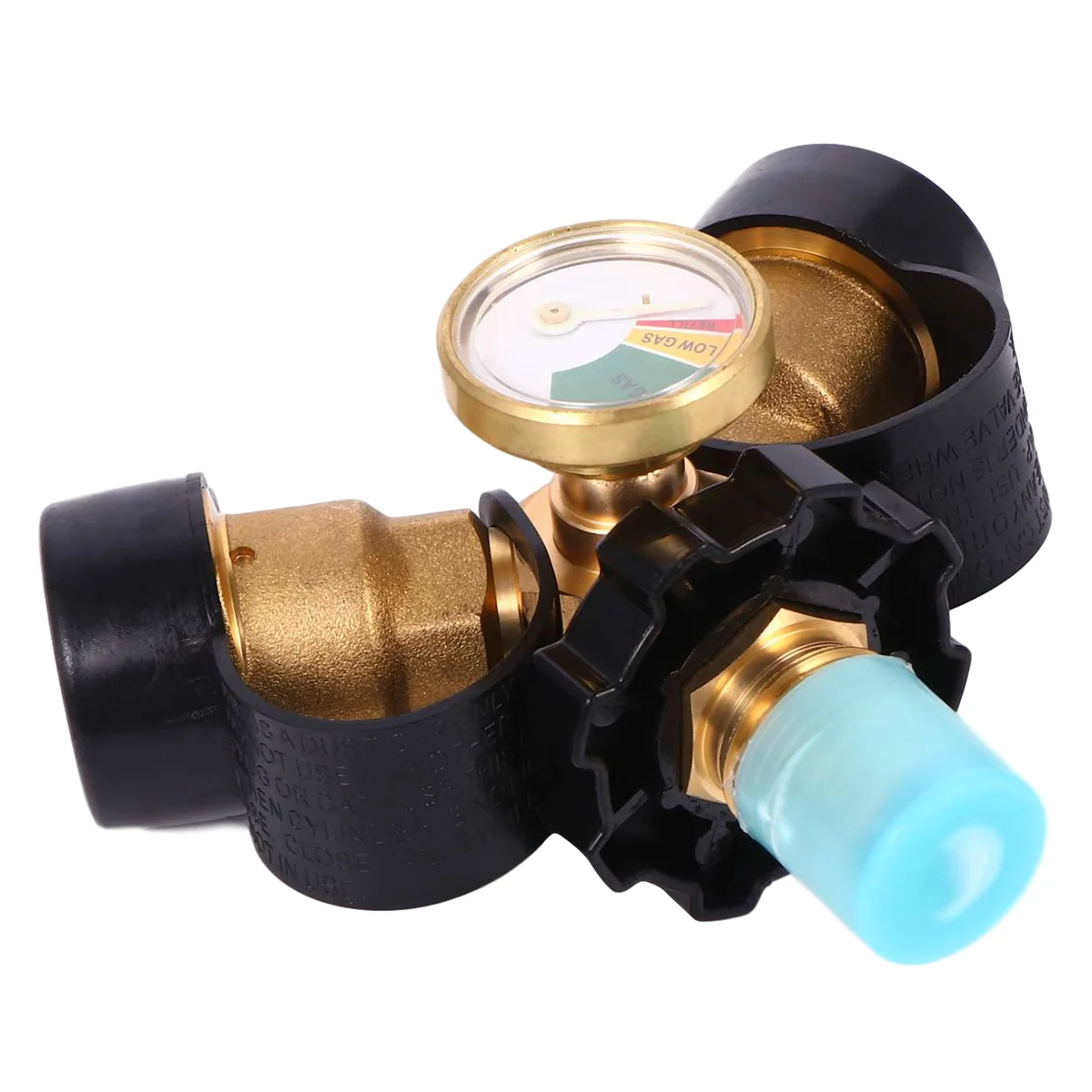 1Pc Propane Splitter Durable Novel Portable Y Splitter Propane Tank Gauge Tee Adapter Indicator
1Pc Propane Splitter Durable Novel Portable Y Splitter Propane Tank Gauge Tee Adapter Indicator