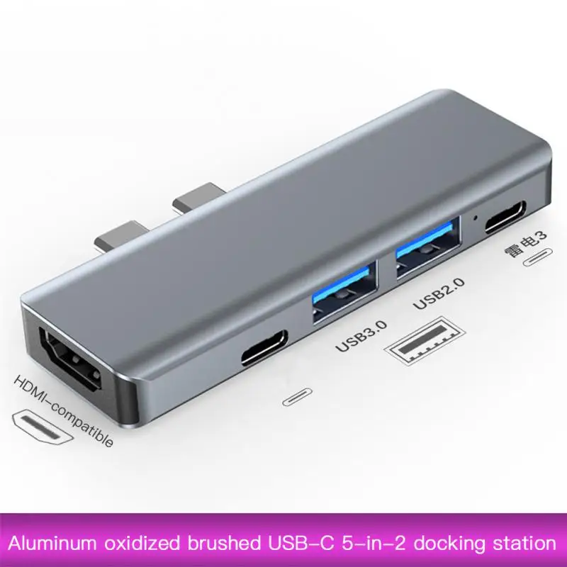 Mini Usb-c Hub High Speed Usb Hub 100w Pd Fast Charging Pd 60w Charging New Aluminum Usb C Hub For Pc Computer Laptop Universal
Mini Usb-c Hub High Speed Usb Hub 100w Pd Fast Charging Pd 60w Charging New Aluminum Usb C Hub For Pc Computer Laptop Universal