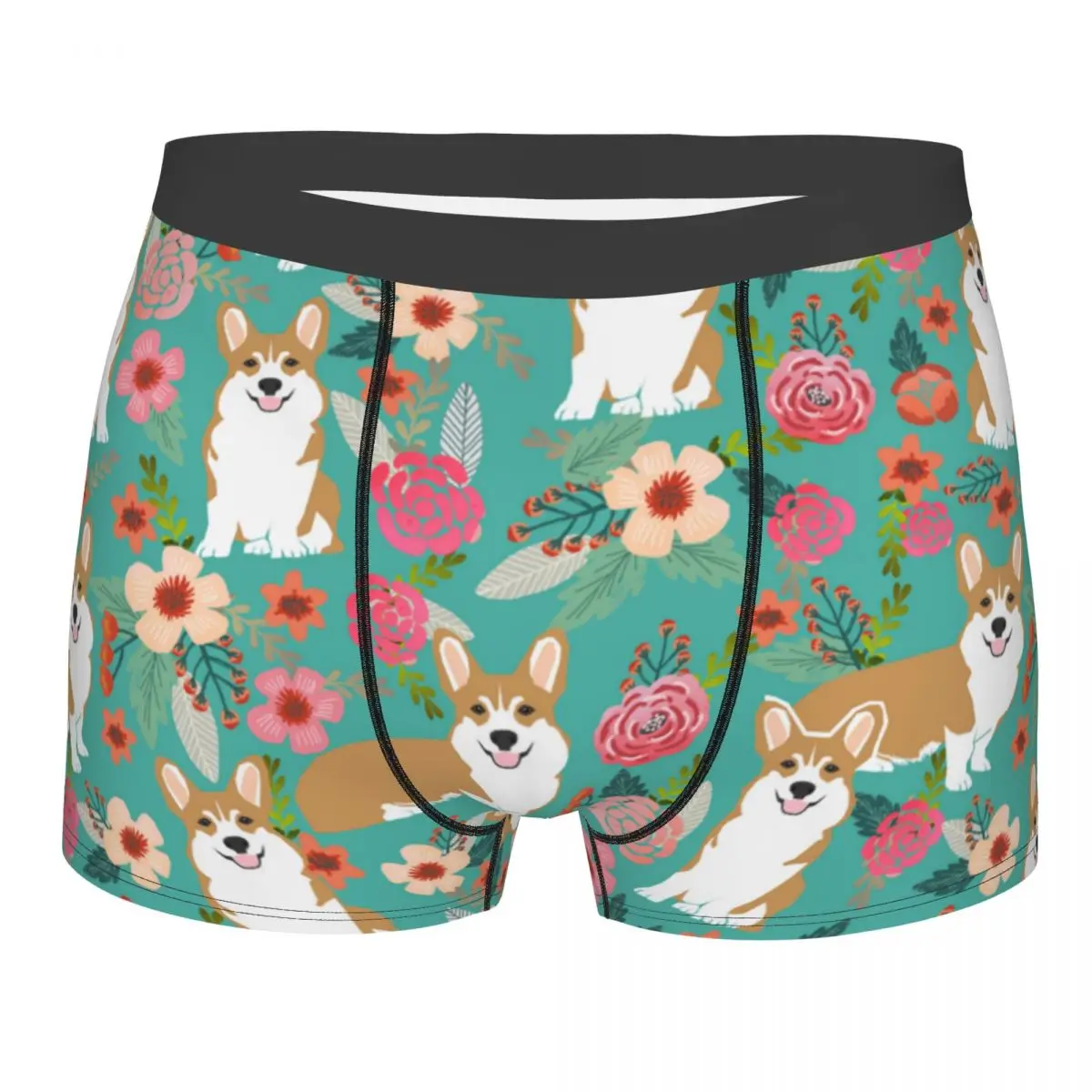 Трусы-боксеры Corgi мужские с цветочным рисунком, винтажные шорты, нижнее белье из полиэстера для мужчин
Трусы-боксеры Corgi мужские с цветочным рисунком, винтажные шорты, нижнее белье из полиэстера для мужчин