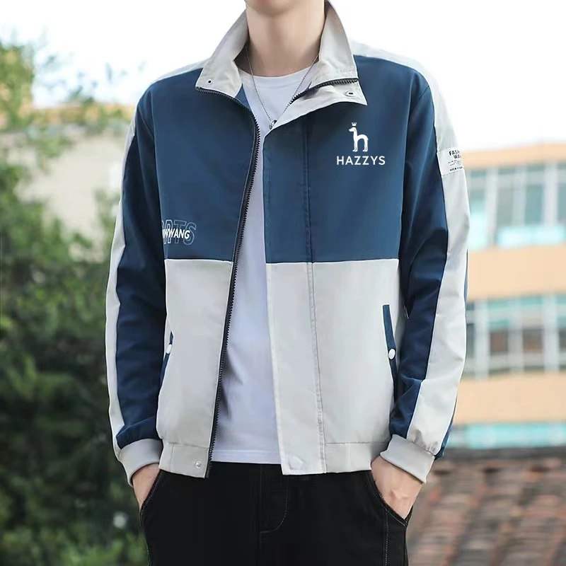 2023 Spring Autumn New Men's Fashion HAZZYS Jacket Stand Collar Casual Polyester Thin Windbreaker Jacket Sports Zip Top Size
2023 Spring Autumn New Men's Fashion HAZZYS Jacket Stand Collar Casual Polyester Thin Windbreaker Jacket Sports Zip Top Size