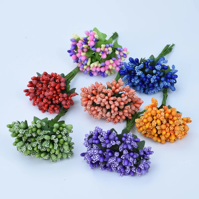 12Pcs Stamen DIY Gifts Candy Box Artificial Plants Home Decor Wedding Decorative Flowers Wreaths Christmas Crafts
12Pcs Stamen DIY Gifts Candy Box Artificial Plants Home Decor Wedding Decorative Flowers Wreaths Christmas Crafts