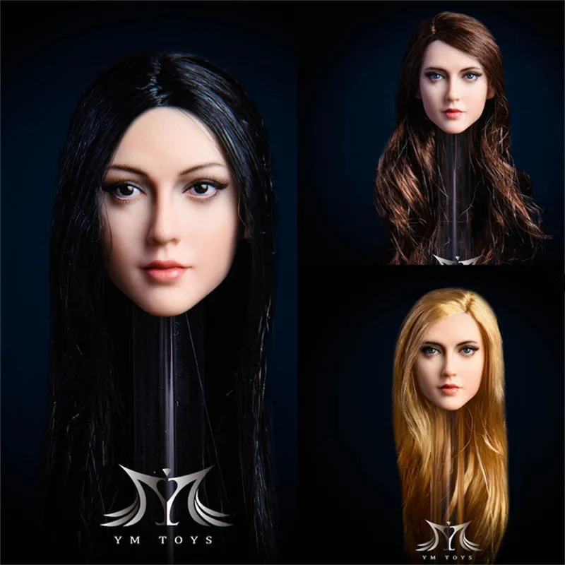 YMTOYS YMT026 1:6 Scale Female Head Sculpt Anna with Planted Hair For 12 Inch Action Figure TBLeague Seamless Body Collection
YMTOYS YMT026 1:6 Scale Female Head Sculpt Anna with Planted Hair For 12 Inch Action Figure TBLeague Seamless Body Collection