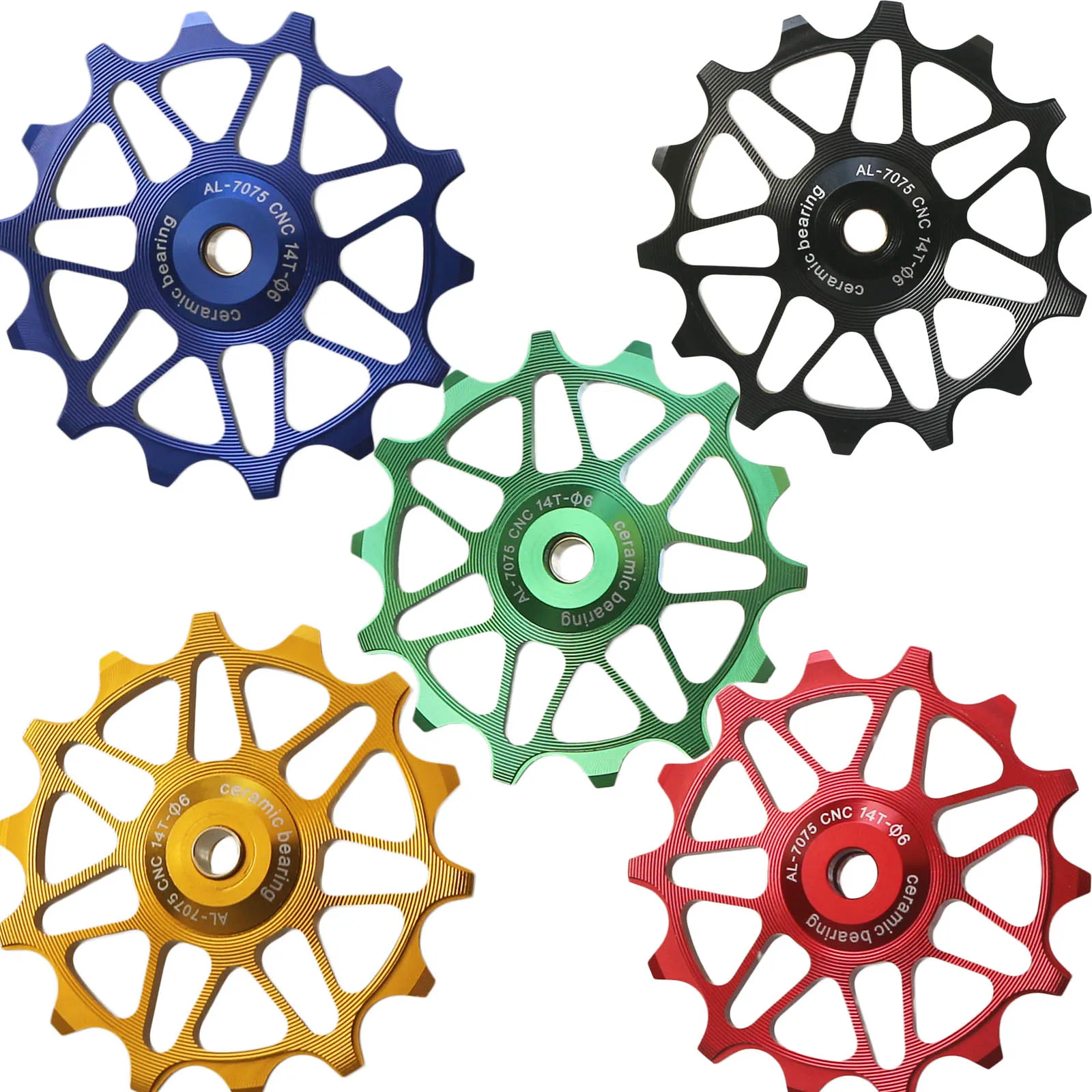 Road Bike Ceramic Pulley Rear Derailleur 12T 14T 16T Guide MTB Ceramic Bearing Jockey Wheel For Shimano Sram GX xx1 Bicycle Part
Road Bike Ceramic Pulley Rear Derailleur 12T 14T 16T Guide MTB Ceramic Bearing Jockey Wheel For Shimano Sram GX xx1 Bicycle Part