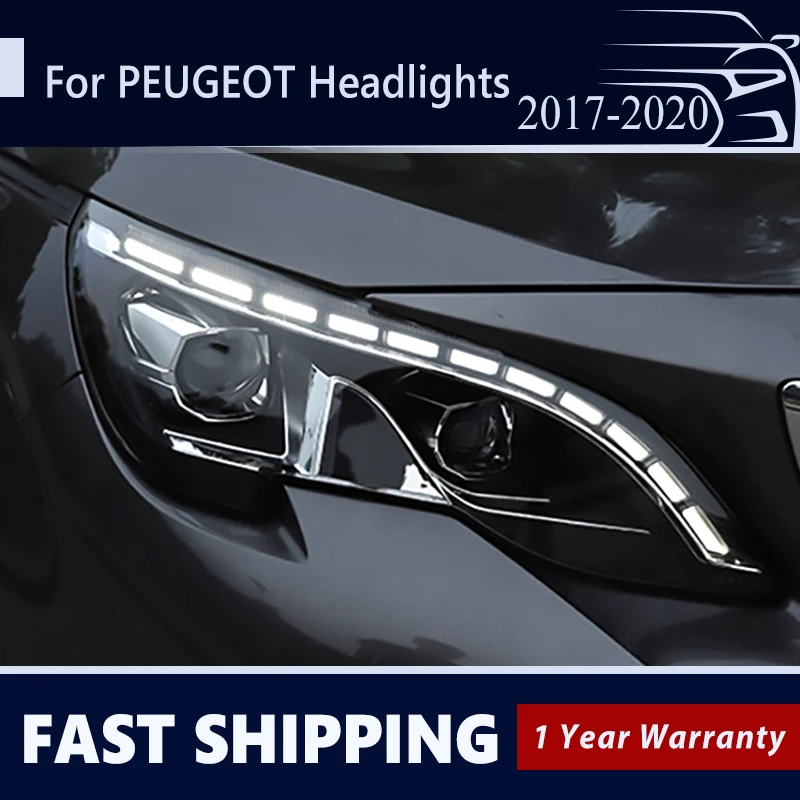 Car Lights For Peugeot 4008 5008 2017-2021 LED Auto Headlights Upgrade DRL Lease Projector Lens Accessories Lamp
Car Lights For Peugeot 4008 5008 2017-2021 LED Auto Headlights Upgrade DRL Lease Projector Lens Accessories Lamp