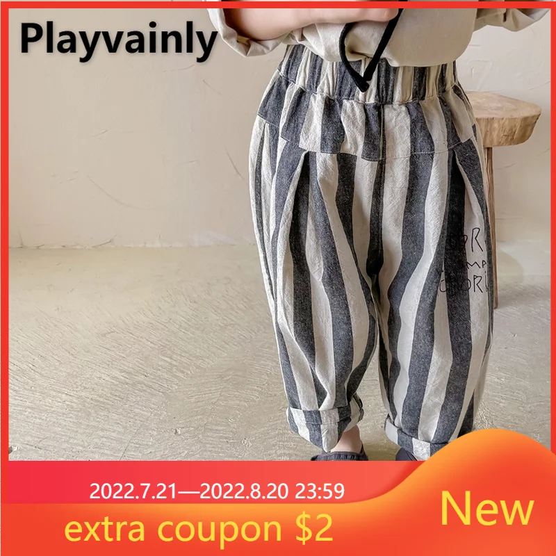 Autumn Baby Girl Pants grey coffee striped Elastic Waist Casual pants cotton linen harem pants Baby Clothes E122099
Autumn Baby Girl Pants grey coffee striped Elastic Waist Casual pants cotton linen harem pants Baby Clothes E122099