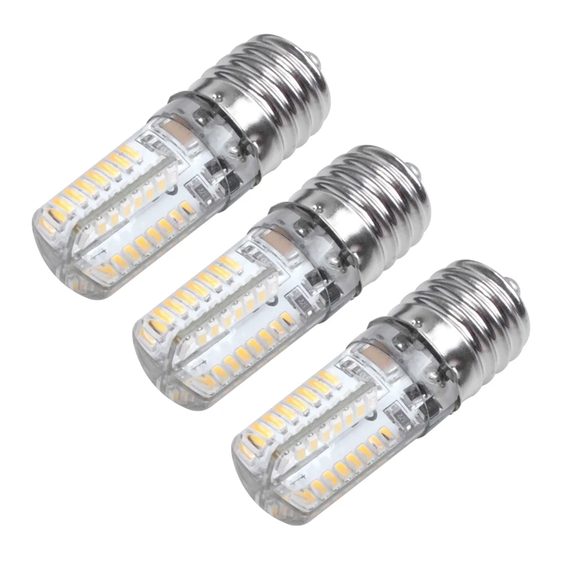 AT14 3X E17 Socket 5W 64 LED Lamp Bulb 3014 SMD Light Warm White AC 110V-220V
AT14 3X E17 Socket 5W 64 LED Lamp Bulb 3014 SMD Light Warm White AC 110V-220V
