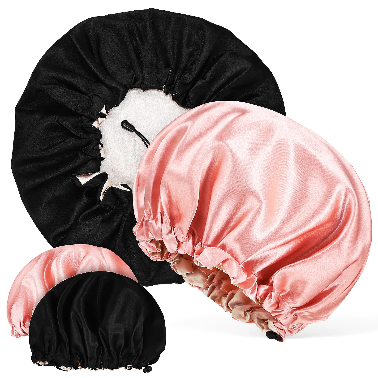 4pcs Night Sleep Hats Women Hair Protection Sleeping Hats Satin Hair Bonnets
4pcs Night Sleep Hats Women Hair Protection Sleeping Hats Satin Hair Bonnets