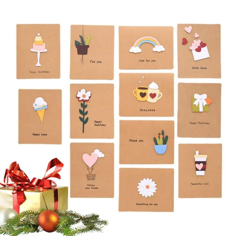Holiday Cards Crafts 12Pcs DIY Cards Envelopes With Multi Uses Arts And Crafts For Birthday Teacher's Day Mother's Day
Holiday Cards Crafts 12Pcs DIY Cards Envelopes With Multi Uses Arts And Crafts For Birthday Teacher's Day Mother's Day
