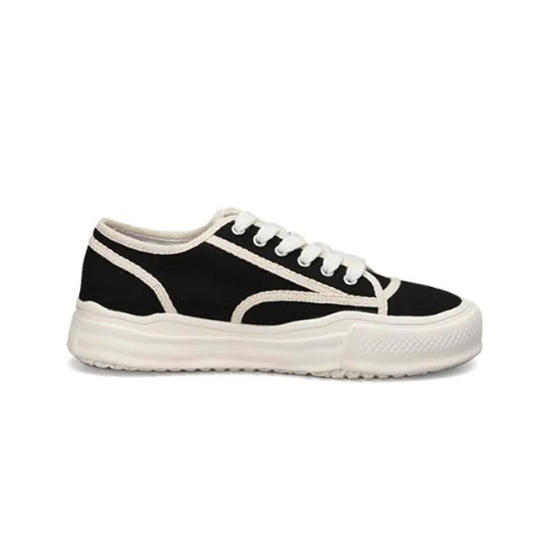 Ladies Canvas Shoes Spring/Summer 2022 Flat Casual Shoes Women Platform White Sneakers Black Round Toe Lace-Up Loafers
Ladies Canvas Shoes Spring/Summer 2022 Flat Casual Shoes Women Platform White Sneakers Black Round Toe Lace-Up Loafers