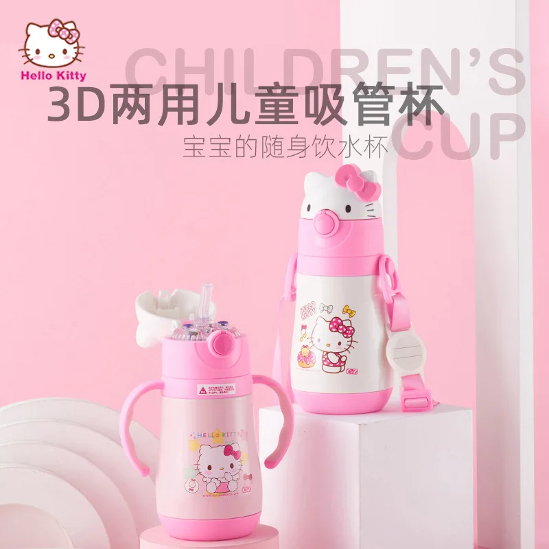Hello Kitty Children's Thermos Mug Kindergarten with Straw Dual Purpose Portable 316 Stainless Steel Food Grade Water Cup
Hello Kitty Children's Thermos Mug Kindergarten with Straw Dual Purpose Portable 316 Stainless Steel Food Grade Water Cup