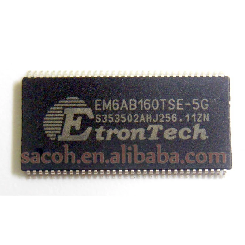 5PCS/lot New OriginaI EM6AB160TSE-5G EM6AB160TSE-5IG EM6AB160TSE-4G EM6AB160TSE TSOP-66 32M x 16 bit DDR SDRAM
5PCS/lot New OriginaI EM6AB160TSE-5G EM6AB160TSE-5IG EM6AB160TSE-4G EM6AB160TSE TSOP-66 32M x 16 bit DDR SDRAM