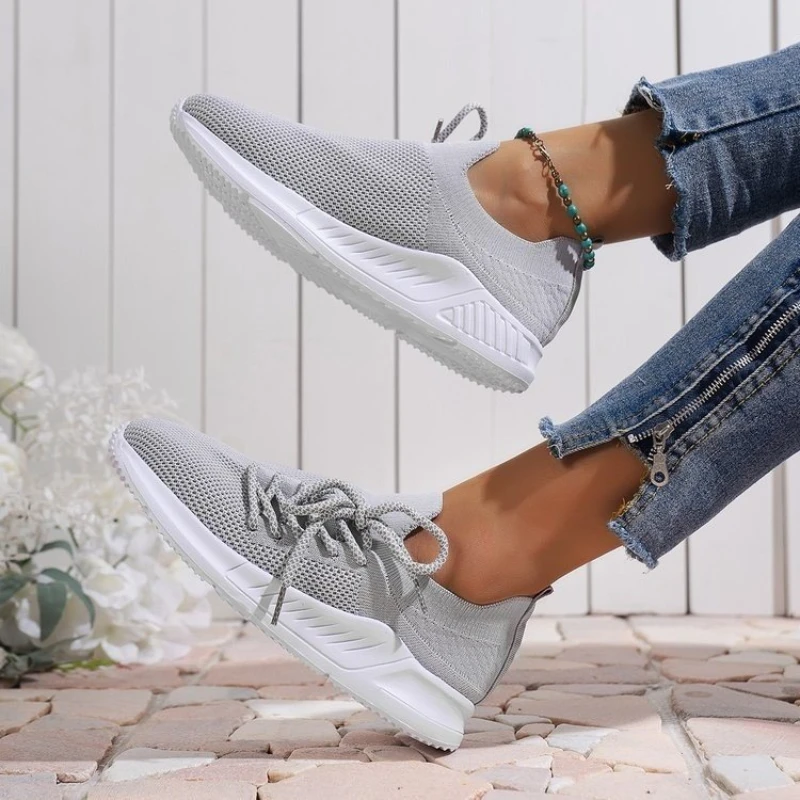 Gray Women Casual Shoes Simple Woman Sneakers 2023 New Summer Fashion Zapatillas De Mujer Flat Base Ventilate Lady Running Shoes
Gray Women Casual Shoes Simple Woman Sneakers 2023 New Summer Fashion Zapatillas De Mujer Flat Base Ventilate Lady Running Shoes