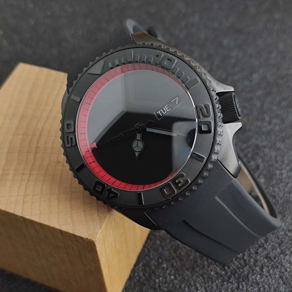 SKX007 Watch Waterproof Accessories NH35 NH36 Mechanical Sport Matte Black Case Back Crown Edge Sapphire 5Bar
SKX007 Watch Waterproof Accessories NH35 NH36 Mechanical Sport Matte Black Case Back Crown Edge Sapphire 5Bar