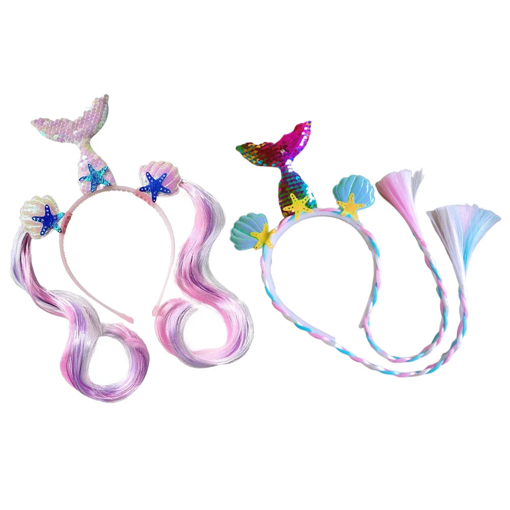 Mermaid Hair Headbands Kids Accessoriesrainbow Hairbands Headdress Tail Party Shell Headpieces Pearl Headband Fake Decor Braids
Mermaid Hair Headbands Kids Accessoriesrainbow Hairbands Headdress Tail Party Shell Headpieces Pearl Headband Fake Decor Braids