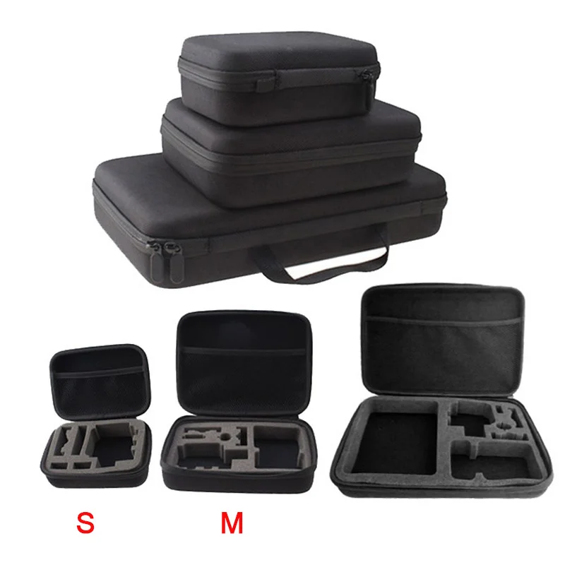 

Shock-Proof Waterproof Storage Box Portable Travel Bag Big Size Carrying Case for GoPro Hero Black Action Camera Accessories