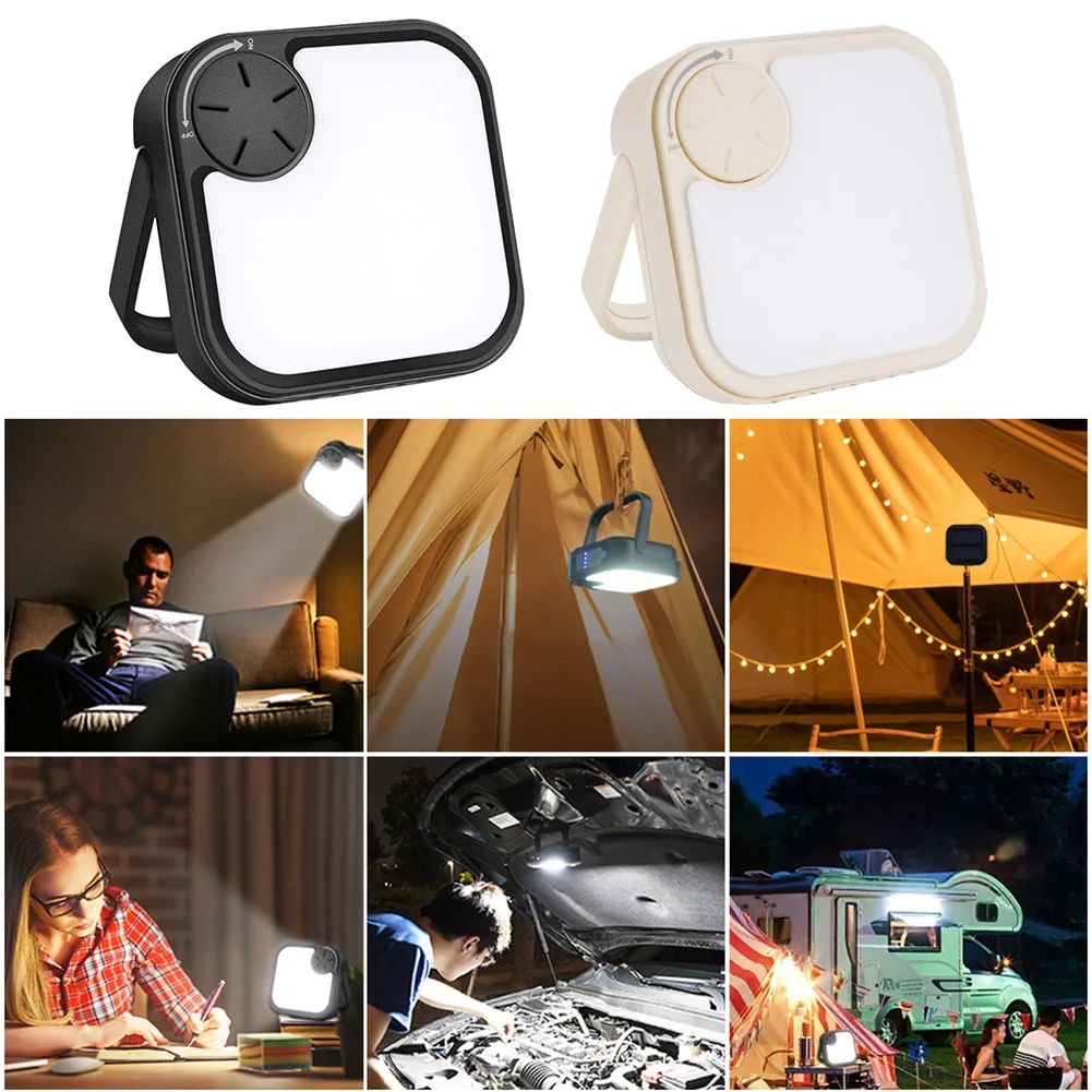 

Portable Night Market Light Type-C Solar Charging Photographic Fill Light Waterproof 3000mAh Battery for Emergency Night Working