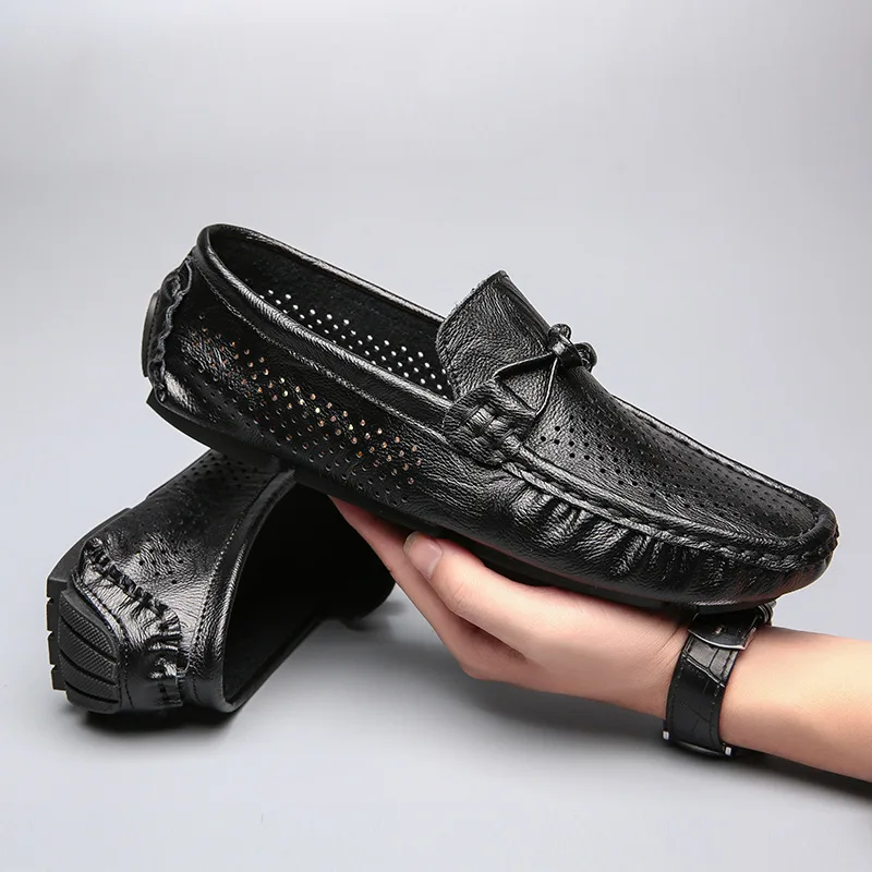 Large Size Men's Shoes, Summer Business Hollow Leather Shoes, Leisure Fashion Pea Shoes, Soft Soles, Breathable White Shoes
Large Size Men's Shoes, Summer Business Hollow Leather Shoes, Leisure Fashion Pea Shoes, Soft Soles, Breathable White Shoes