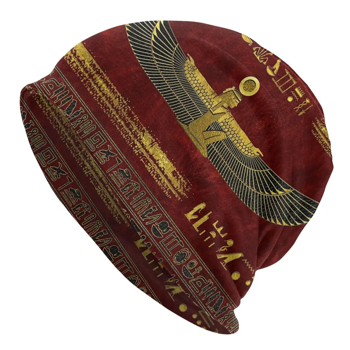 Egyptian God Ornament Skullies Beanies Ancient Egypt Hats Goth Outdoor Unisex Cap Adult Dual-use Bonnet Knitted Hat
Egyptian God Ornament Skullies Beanies Ancient Egypt Hats Goth Outdoor Unisex Cap Adult Dual-use Bonnet Knitted Hat