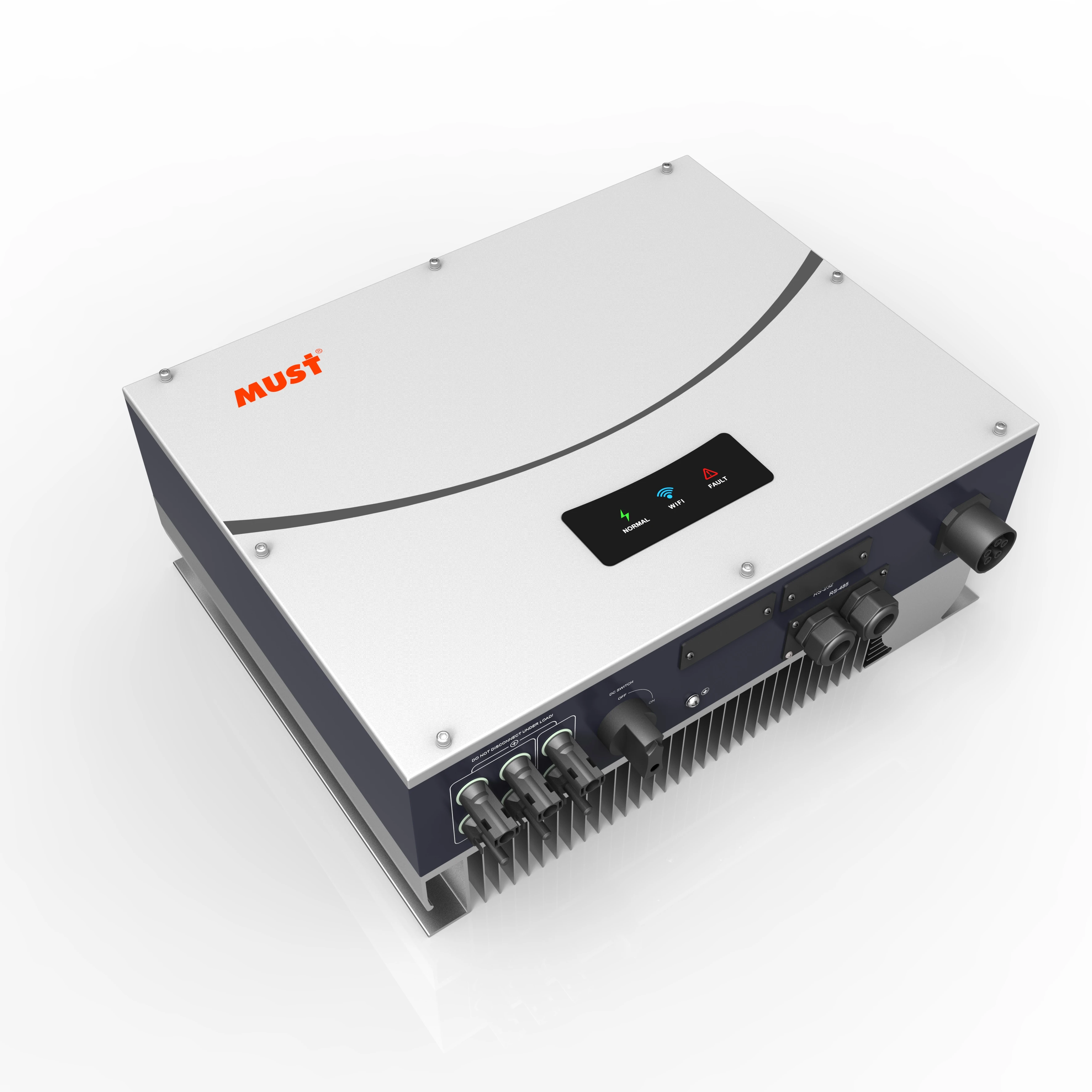 MUST LED display on grid solar inverter 15kw Grid tie 3 phase 380 volt inverter Multi MPP controller
MUST LED display on grid solar inverter 15kw Grid tie 3 phase 380 volt inverter Multi MPP controller