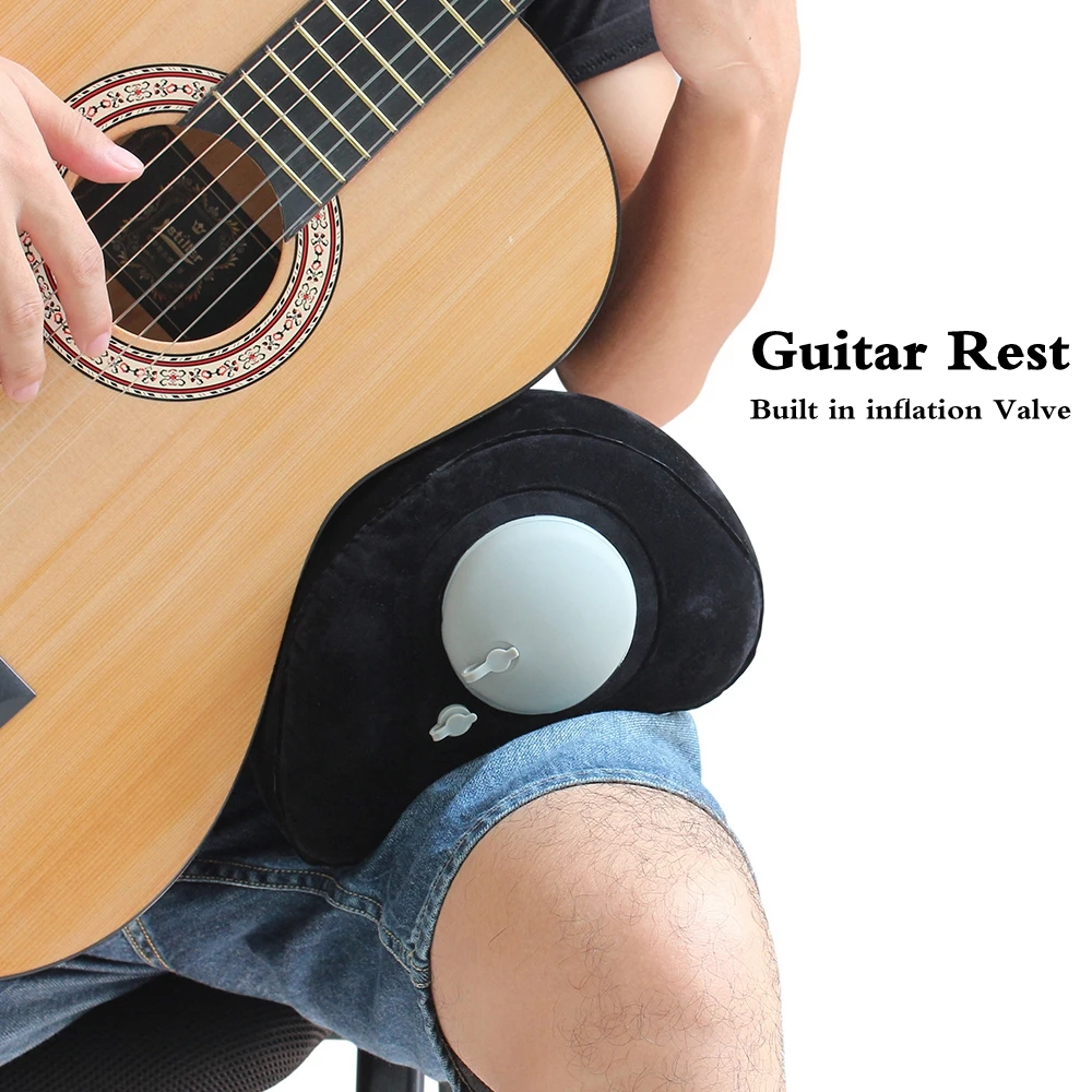 Acoustic Classical Guitar Rest Cushion Inflatable Pad Leg Balance Support Neck Rest Playing Stand Built in inflation Valve
Acoustic Classical Guitar Rest Cushion Inflatable Pad Leg Balance Support Neck Rest Playing Stand Built in inflation Valve