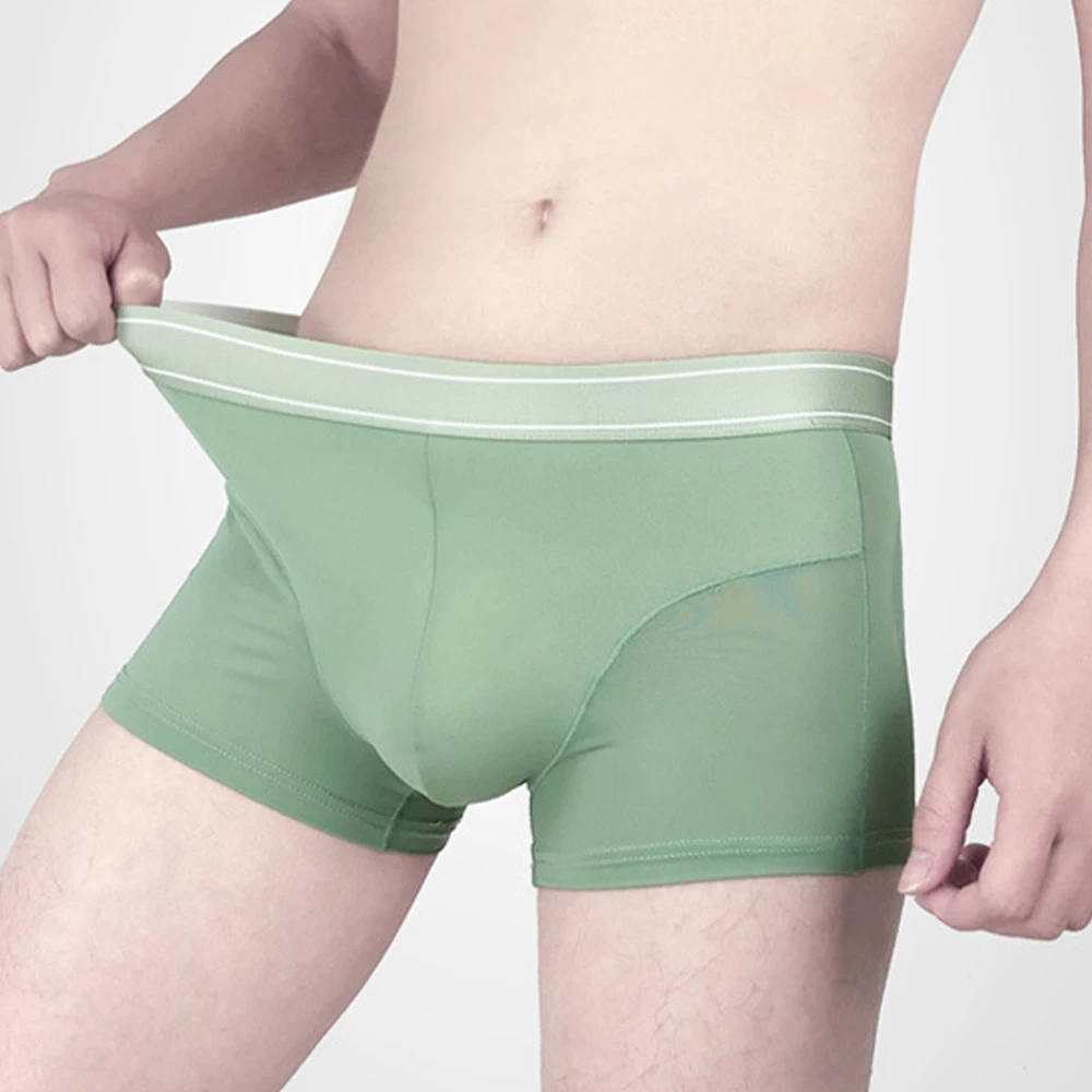 Seamless Mens 2022 Ice Silk Sheer Ultra-thin Boxer Briefs Shorts U Convex Pouch Underwear Breathable Trunks Panties Nightwear
Seamless Mens 2022 Ice Silk Sheer Ultra-thin Boxer Briefs Shorts U Convex Pouch Underwear Breathable Trunks Panties Nightwear