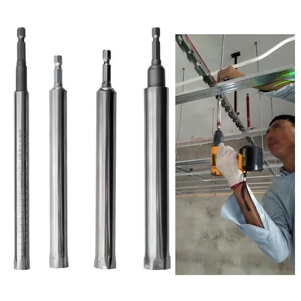 1Pc Socket Adapter Ceiling Leveling Sleeve 10-17mm Lengthening Hollow Screw Nut Sleeve Hex Shank Power Wrench Accessories
1Pc Socket Adapter Ceiling Leveling Sleeve 10-17mm Lengthening Hollow Screw Nut Sleeve Hex Shank Power Wrench Accessories