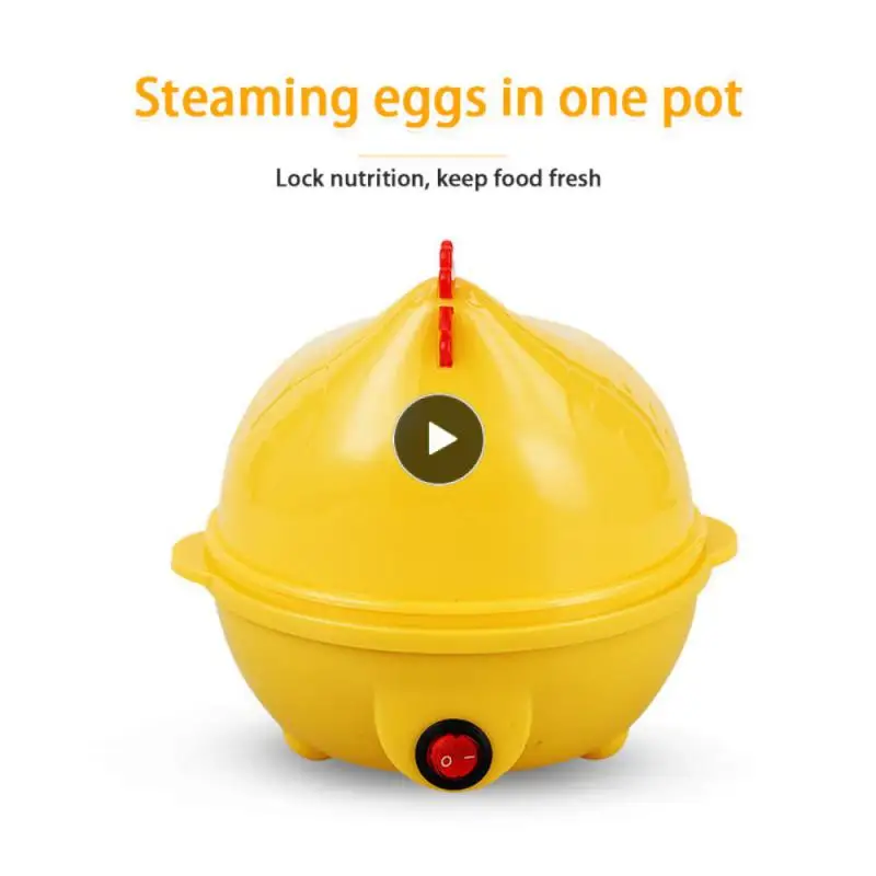 Dormitory Chick Egg Steamer Breakfast Machine Kitchen Appliances Egg Cooker Anti-dry Burn can be Automatic Power Off Egg Tools
Dormitory Chick Egg Steamer Breakfast Machine Kitchen Appliances Egg Cooker Anti-dry Burn can be Automatic Power Off Egg Tools