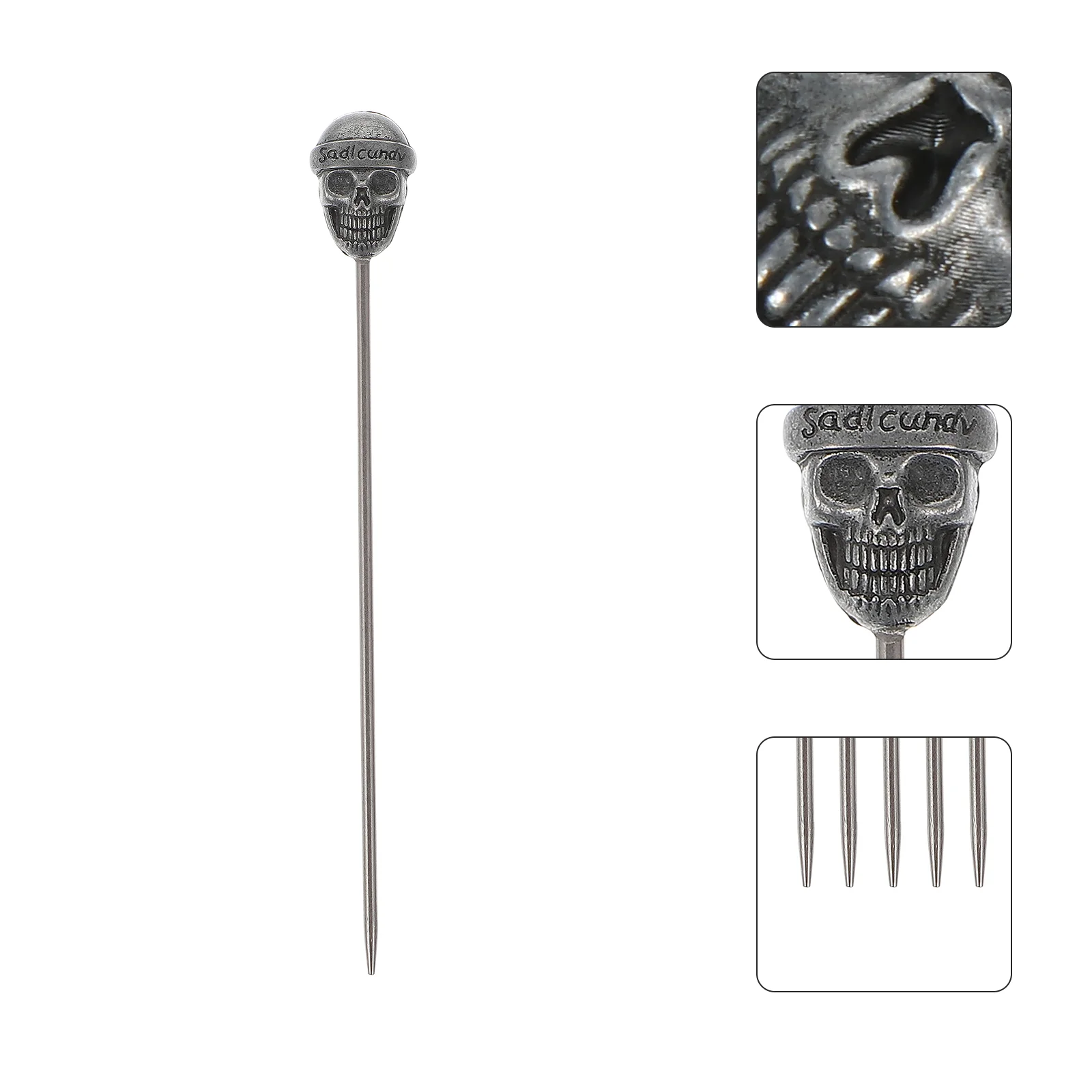 5pcs Stainless Steel Fruit Sticks Picks Shaped Cocktail Picks Picks Metal Toothpicks for Appetizer Fruit Sandwich Party
5pcs Stainless Steel Fruit Sticks Picks Shaped Cocktail Picks Picks Metal Toothpicks for Appetizer Fruit Sandwich Party