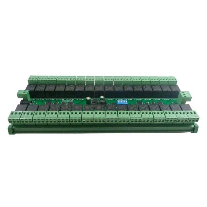 32Ch 03 06 16 MODBUS RTU RS485 SPDT релейная плата 485 шина дистанционный переключатель для Светодиодный одного двигателя PLC PTZ смарт-камеры
32Ch 03 06 16 MODBUS RTU RS485 SPDT релейная плата 485 шина дистанционный переключатель для Светодиодный одного двигателя PLC PTZ смарт-камеры