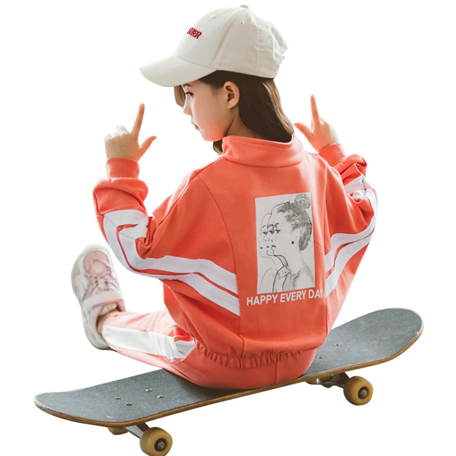 Kids Sport Clothes Girls Sweatshirt + Pants Teenage Girls Clothing Spring Autumn Kids Girl Clothes Set Casual Style Kids Tracksu
Kids Sport Clothes Girls Sweatshirt + Pants Teenage Girls Clothing Spring Autumn Kids Girl Clothes Set Casual Style Kids Tracksu