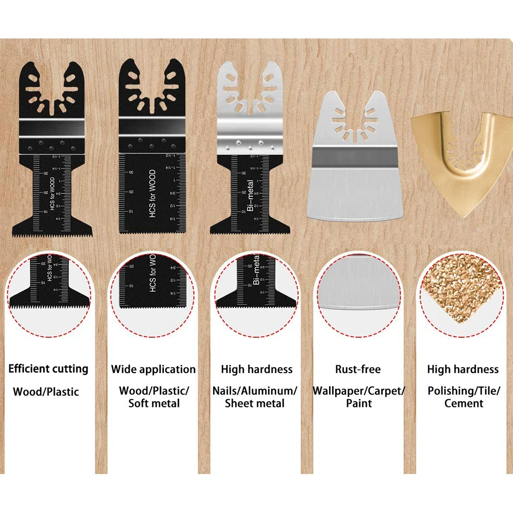 81Pcs Oscillating Saw Blades Oscillating Tool For Cutting Metal Wood Plastic81Pcs Oscillating Saw Blades Oscillating Tool For
81Pcs Oscillating Saw Blades Oscillating Tool For Cutting Metal Wood Plastic81Pcs Oscillating Saw Blades Oscillating Tool For