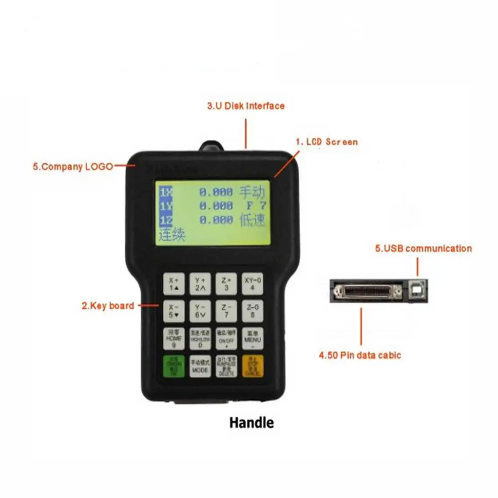 AutoCAD DSP A132 cnc контроллер для токарного станка с ЧПУ