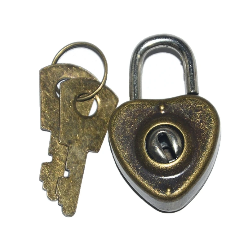 Mini Heart Shaped Lock with Key Wedding Keyed Padlocks Vintage Book Suitcase Lock Mini Padlock for DropShipping
Mini Heart Shaped Lock with Key Wedding Keyed Padlocks Vintage Book Suitcase Lock Mini Padlock for DropShipping