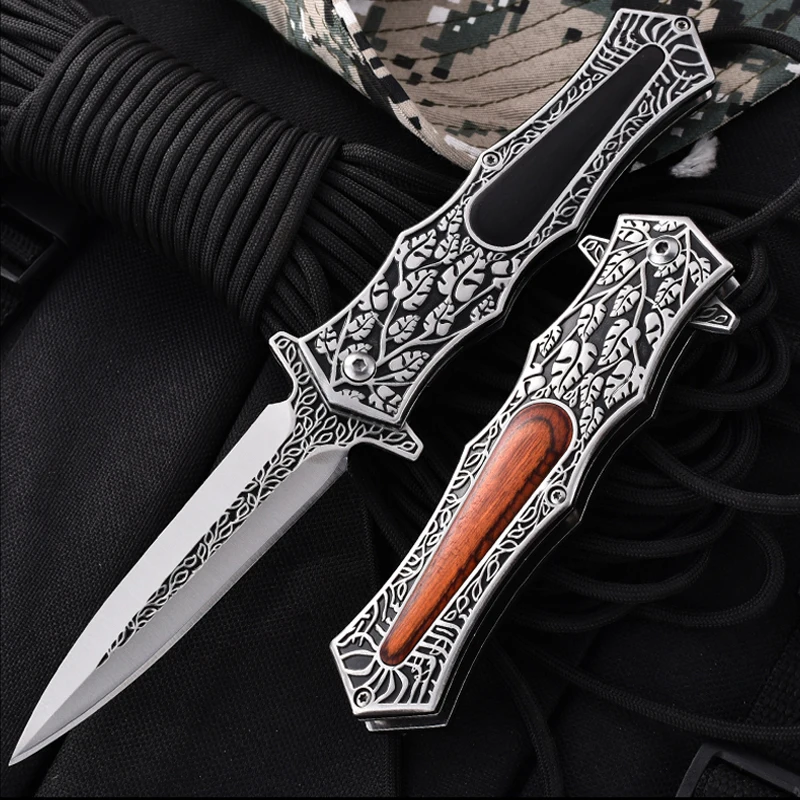 Military Folding Pocket Knife 59HRC Outdoor Survival Tactical Knife Camping Hiking Hunting Knives For Self-defense EDC Tools
Military Folding Pocket Knife 59HRC Outdoor Survival Tactical Knife Camping Hiking Hunting Knives For Self-defense EDC Tools