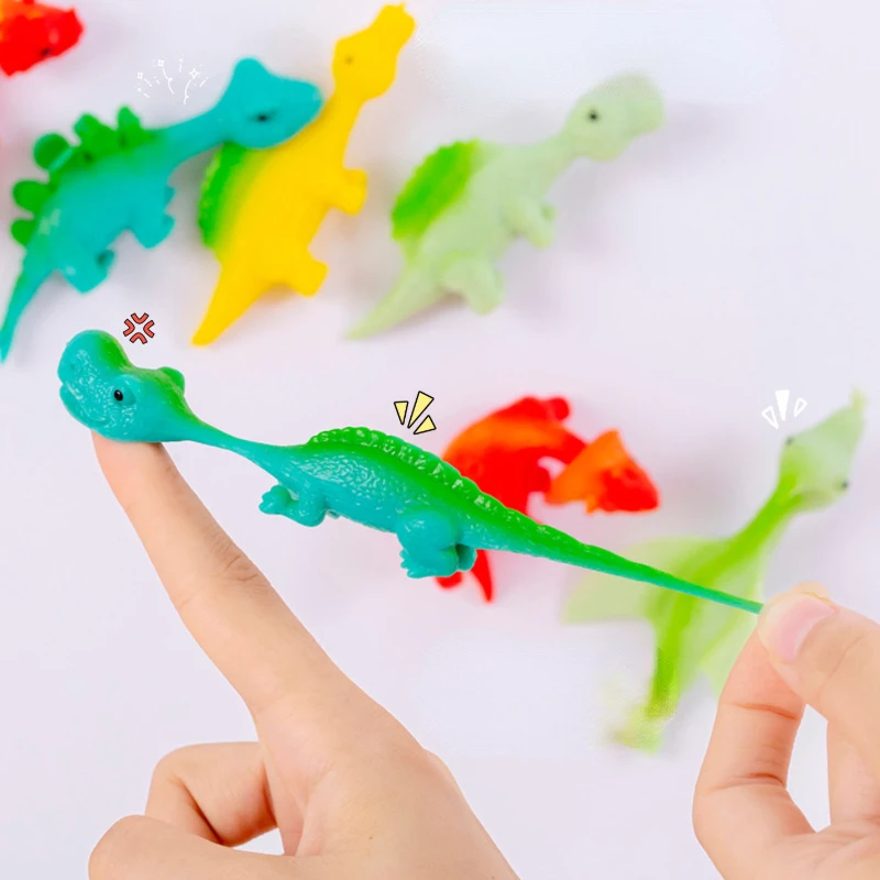 10PCS Catapult Launch Dinosaur Fun Tricky Slingshot Chick Practice Chicken Elastic Flying Finger Birds Sticky DecompressionToy
10PCS Catapult Launch Dinosaur Fun Tricky Slingshot Chick Practice Chicken Elastic Flying Finger Birds Sticky DecompressionToy