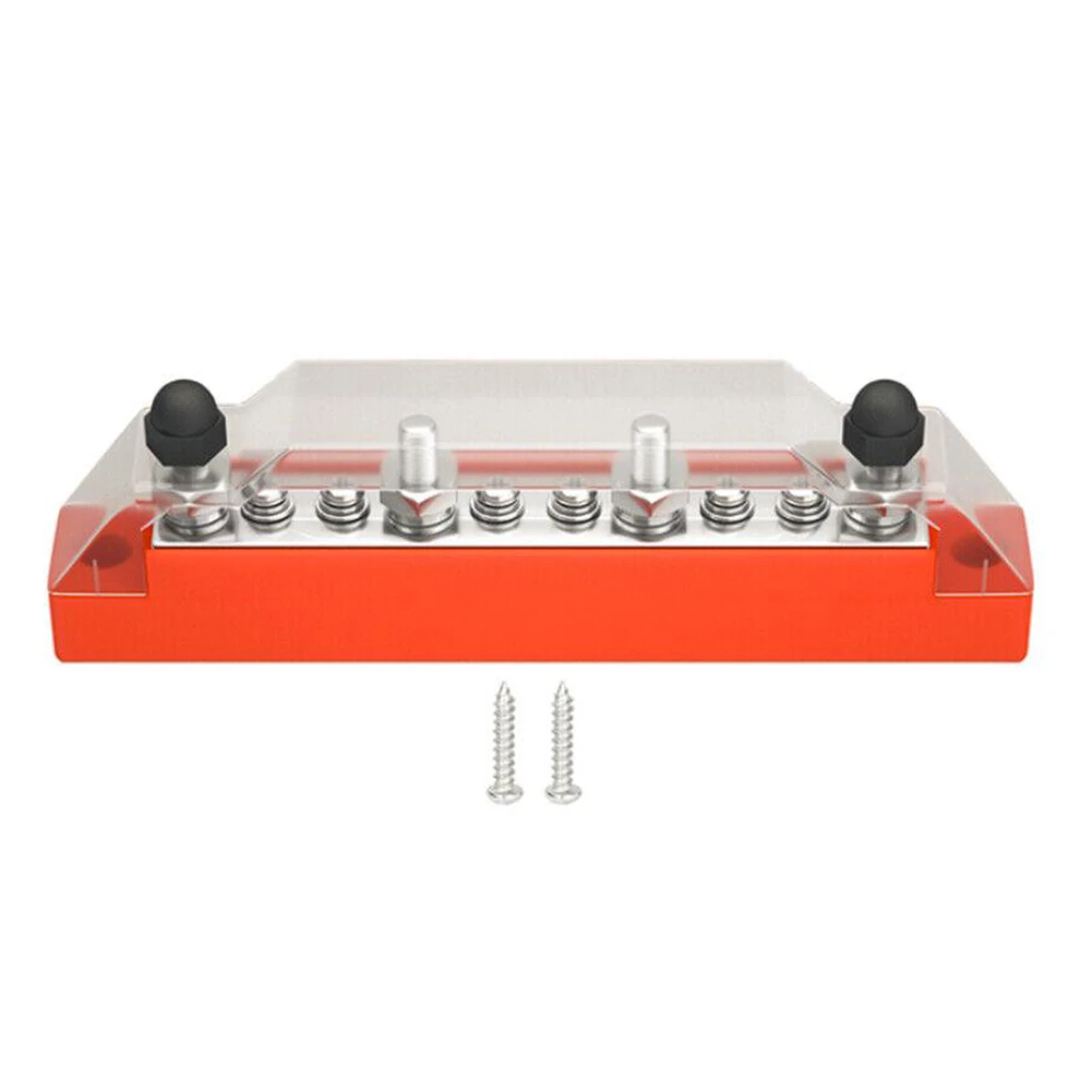 Positive Negative Bus Bar Battery Power Distribution Block Terminal Block Studs Plastic Red/Black Marine Boat Yacht Accessories
Positive Negative Bus Bar Battery Power Distribution Block Terminal Block Studs Plastic Red/Black Marine Boat Yacht Accessories
