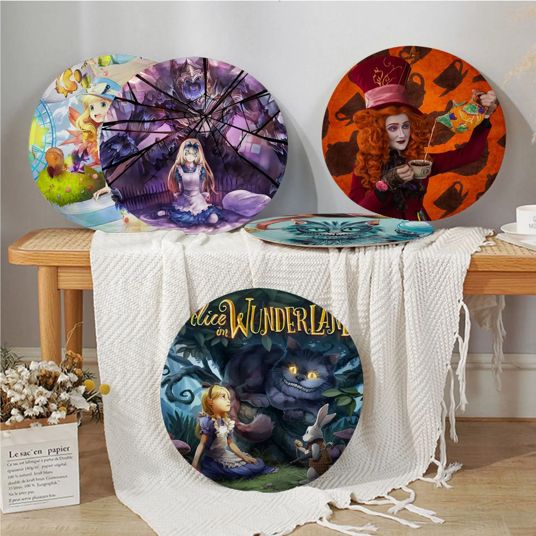 Disney Alice In Wonderland Cushion Mat Tie Rope Chair Cushion Soft Office Car Seat Comfort Breathable 45x45cm Chair Mat Pad 
Disney Alice In Wonderland Cushion Mat Tie Rope Chair Cushion Soft Office Car Seat Comfort Breathable 45x45cm Chair Mat Pad
