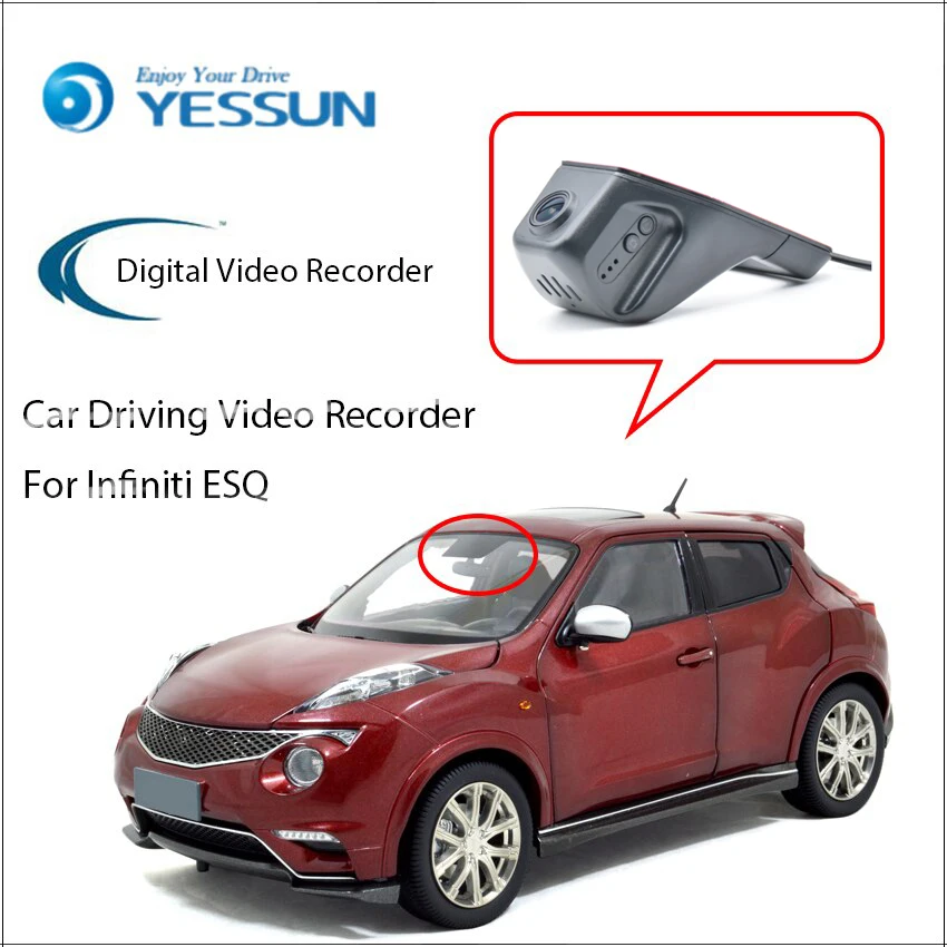 YESSUN для Infiniti ESQ Автомобильная фронтальная камера/видеорегистратор для вождения функция видеорегистратора для iPhone Android управление приложен...
YESSUN для Infiniti ESQ Автомобильная фронтальная камера/видеорегистратор для вождения функция видеорегистратора для iPhone Android управление приложен...