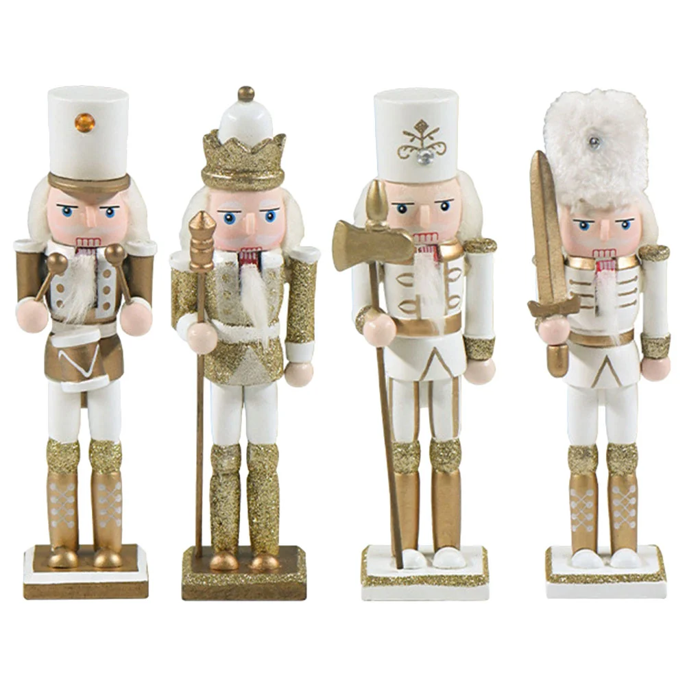 4 Pcs Christmas Nutcracker Xmas Pendant Decorate Friends Outdoor Nutcrackers Wood Work
4 Pcs Christmas Nutcracker Xmas Pendant Decorate Friends Outdoor Nutcrackers Wood Work