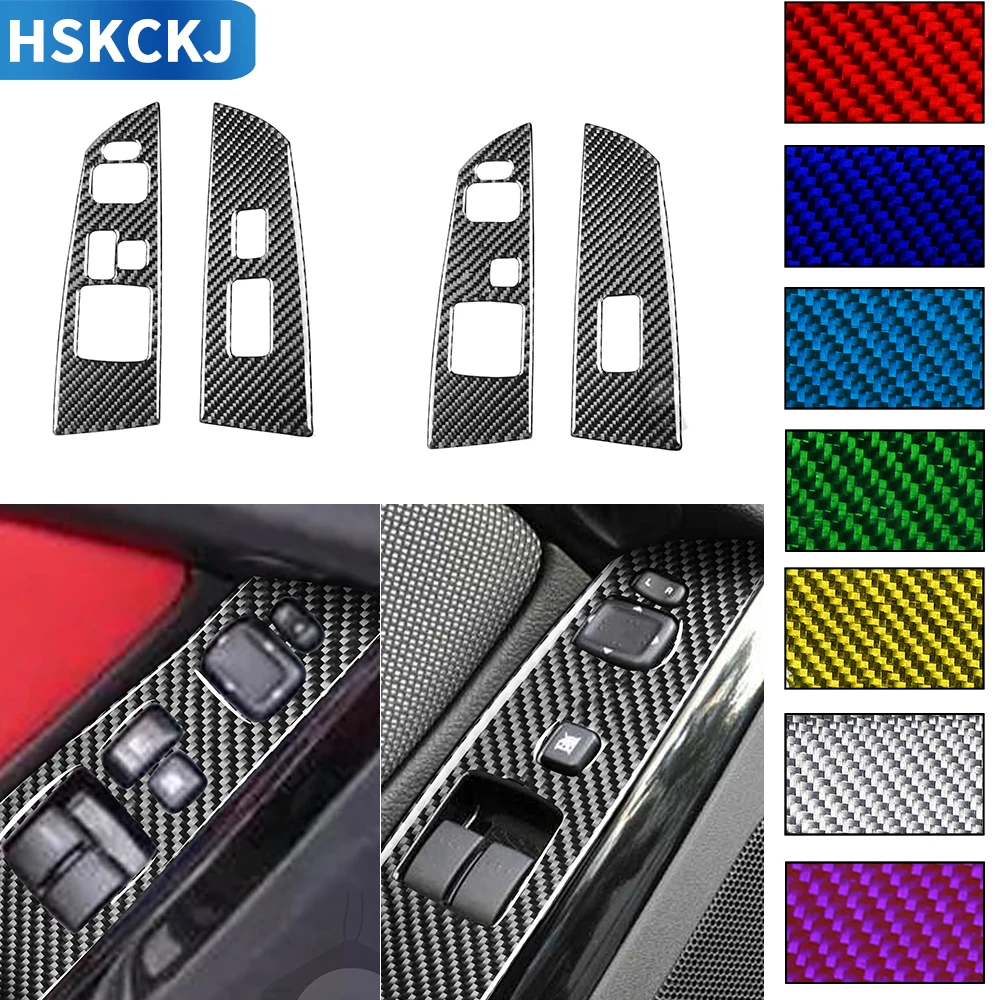 For MAZDA RX8 2004-2008 Multiple Colors Carbon Fiber Sticker Window Lift Switch Button Panel Trim Interiors Car Accessories
For MAZDA RX8 2004-2008 Multiple Colors Carbon Fiber Sticker Window Lift Switch Button Panel Trim Interiors Car Accessories