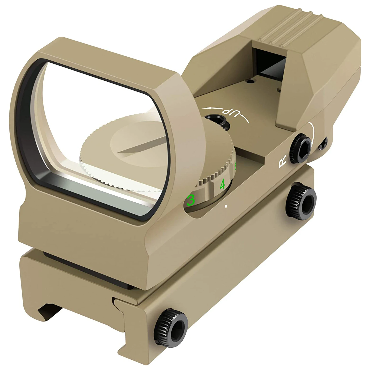 Tactical Riflescope Hunting Optics Red Green Projected Dot Sight Reflex 4 Reticle Scope Collimator Sight for 11mm/20mm Rail
Tactical Riflescope Hunting Optics Red Green Projected Dot Sight Reflex 4 Reticle Scope Collimator Sight for 11mm/20mm Rail