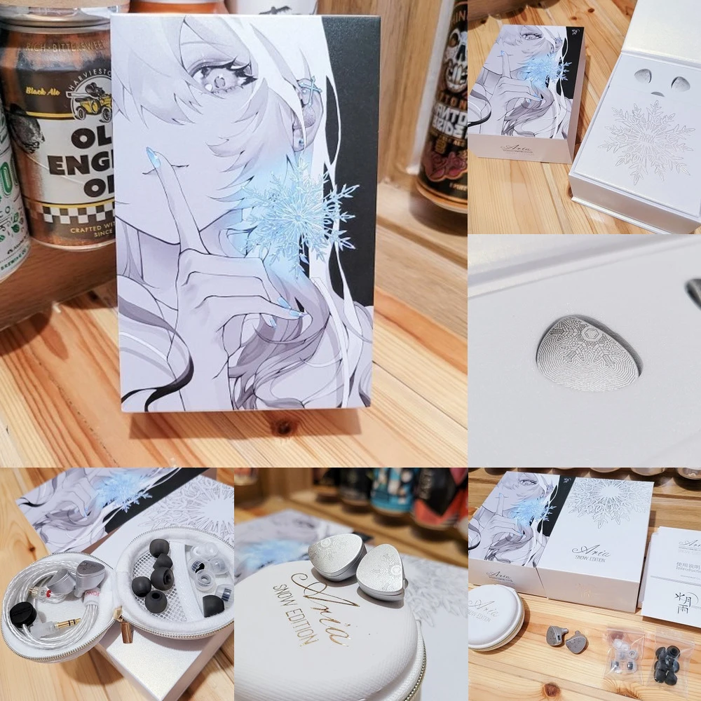 Aria Snow Edition Wired Earphone Dynamic Earphones HIFI Bass Earbuds In Ear Monitor Earphones Sport Noise Cancelling Headset
Aria Snow Edition Wired Earphone Dynamic Earphones HIFI Bass Earbuds In Ear Monitor Earphones Sport Noise Cancelling Headset