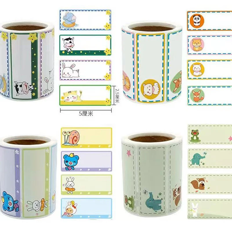 Cute Cartoon Animal Pattern Children's Kindergarten Name Label Stickers Kid Toys Decals Stickers Classification Label Sticker
Cute Cartoon Animal Pattern Children's Kindergarten Name Label Stickers Kid Toys Decals Stickers Classification Label Sticker