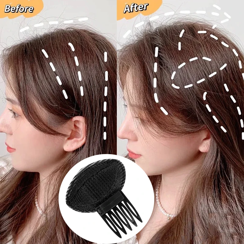 Puff Hair Head Cushion Invisible Fluffy Hair Pad Sponge Clip Bun Bump It Up Volume Hair Base for Women and Girls Hair Accessory
Puff Hair Head Cushion Invisible Fluffy Hair Pad Sponge Clip Bun Bump It Up Volume Hair Base for Women and Girls Hair Accessory